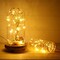 ANJAYLIA 4 Pack Fairy Lights 10ft 30 Mini LEDs String Lights Battery Operated Waterproof Warm White Starry Firefly Lights on Copper Wire, Decorative Lights for Home Wedding Christmas